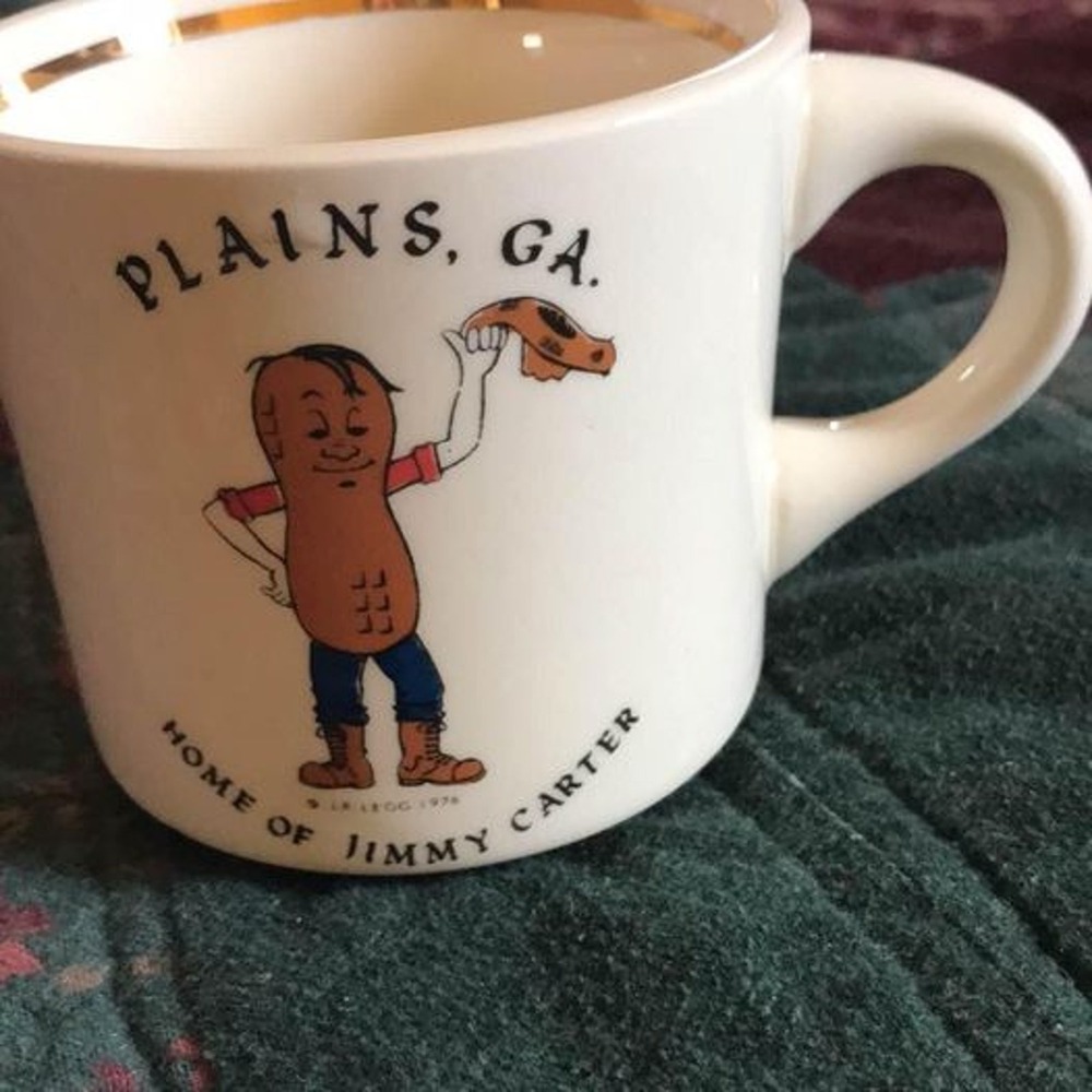 Jimmy Carter Peanut Plains GA‎ Coffee Cup Mug